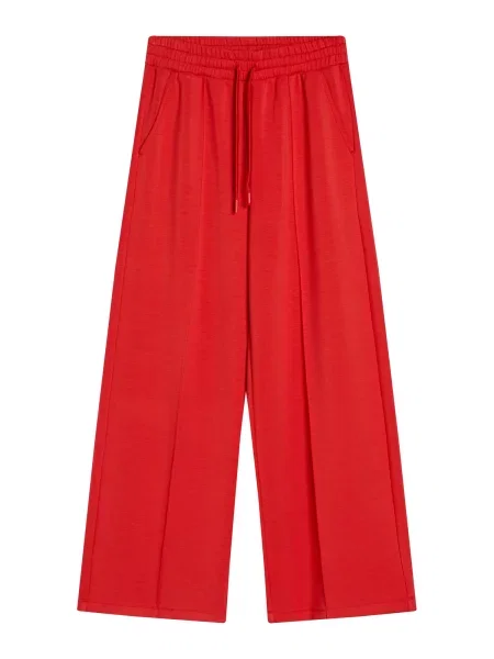 Bershka Hlače rdeča