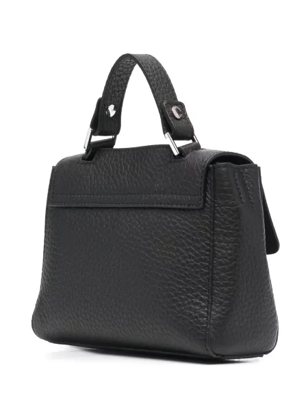 Τσάντα shopper Orciani μαύρο