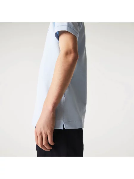 Поло Lacoste синее