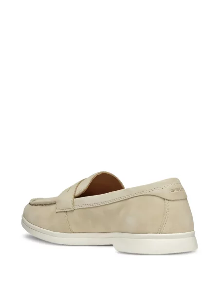 Pantofi loafer Geox din piele de căprioară