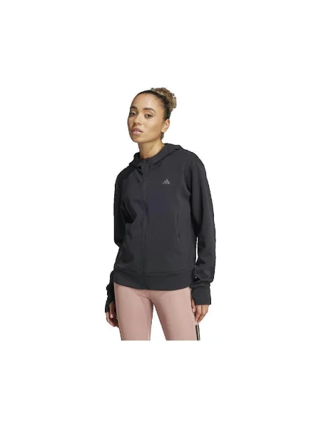 Tréning mikina Adidas čierna