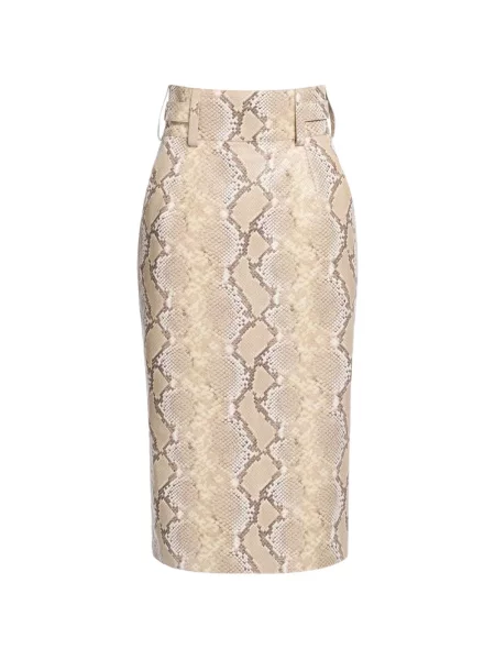 Fustă midi Elie Saab cu imagine