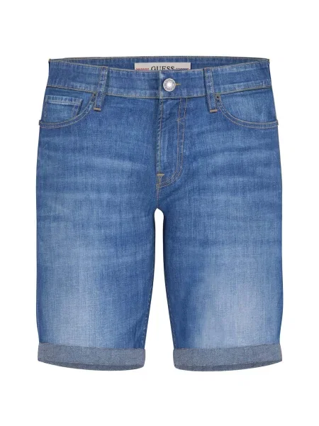 GUESS De blugi pantaloni scurți Sonny albastru