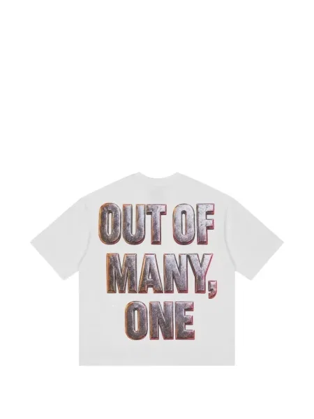 Tricou Godspeed cu imagine alb