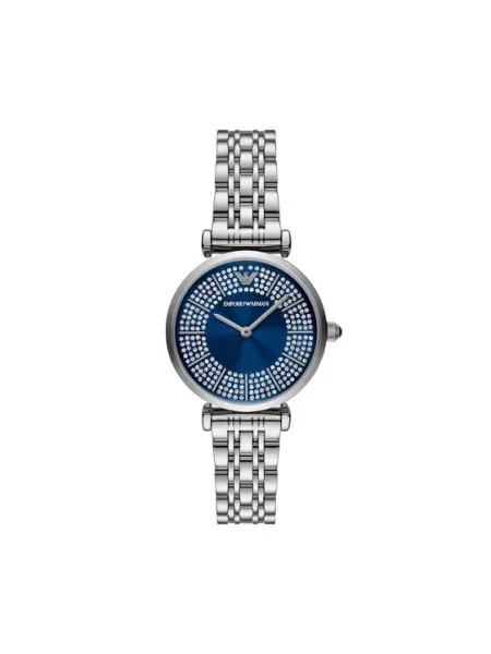 Hodinky Emporio Armani strieborná