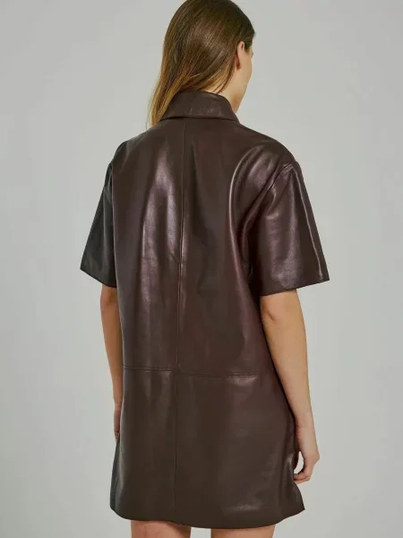 NORR Rochie Kamila bordeaux roșu