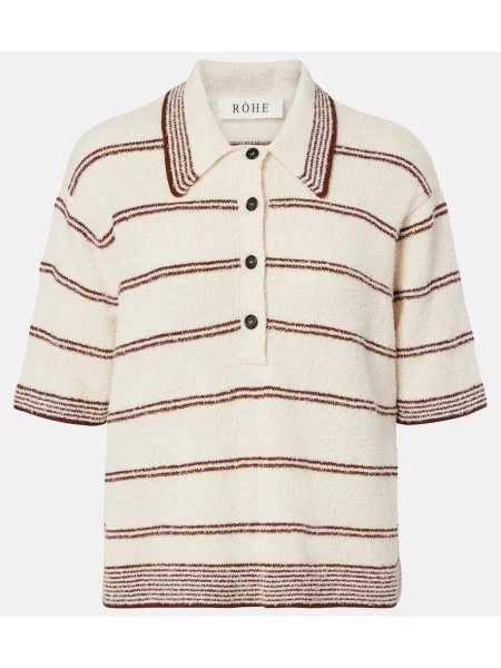 Tricou polo Róhe bej