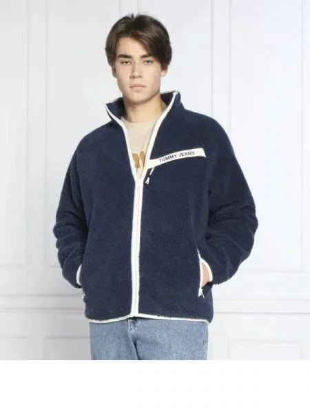 Tommy Jeans Geacă RINDING SHERPA | Relaxed fit