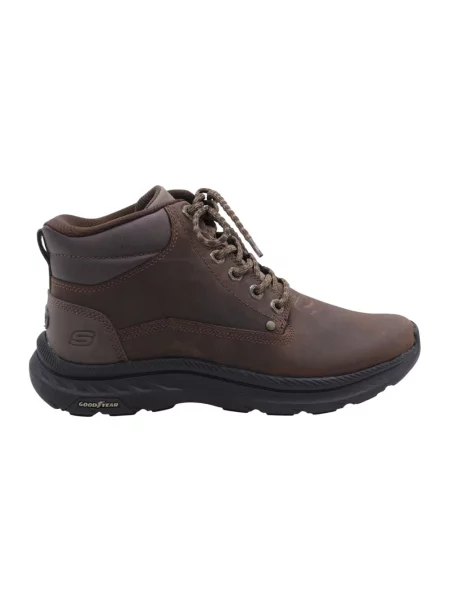 Botki Skechers brązowe