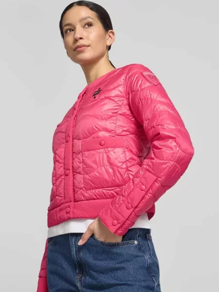 Kurtka pikowana z detal z logo model HADLEY' Blauer
