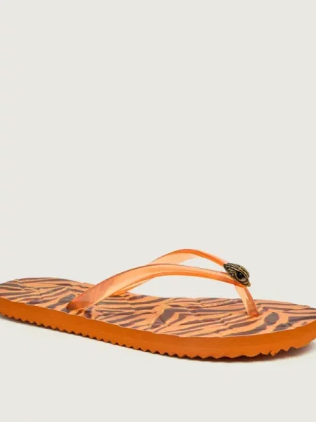 Șlapi Kurt Geiger portocaliu