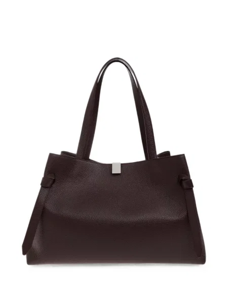 Geantă shopper Yuzefi din piele violet