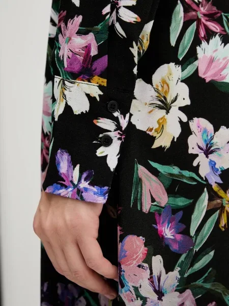 Платье миди Desigual черное
