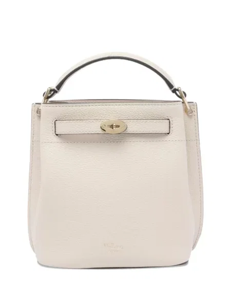 Geantă bucket Mulberry alb