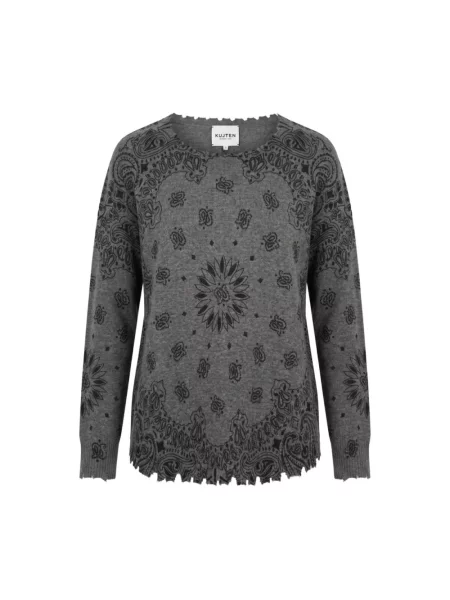Sweter Kujten szary