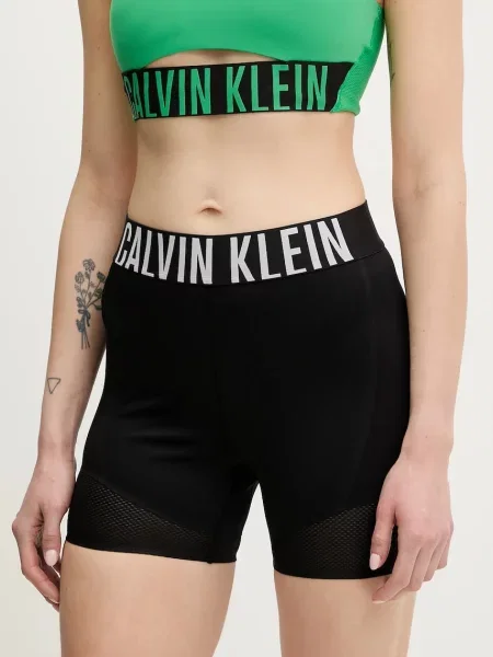 Kratke hlače za trening Calvin Klein Performance crna