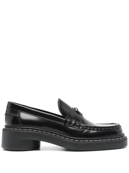 Pantofi loafer Marine Serre din piele negru