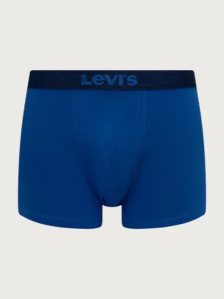 Levi's bokserki damskie z bawełną niebieskie