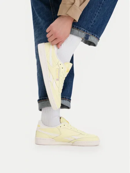 Sneakersy Reebok EO-CLUB C REVENGE Svetlo žltá