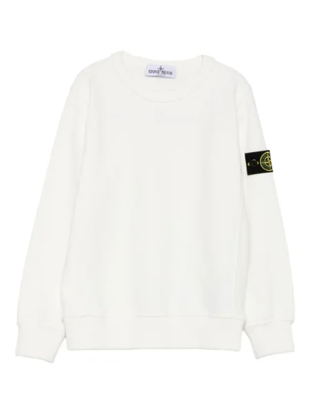 Bluza dziecięca Stone Island biała