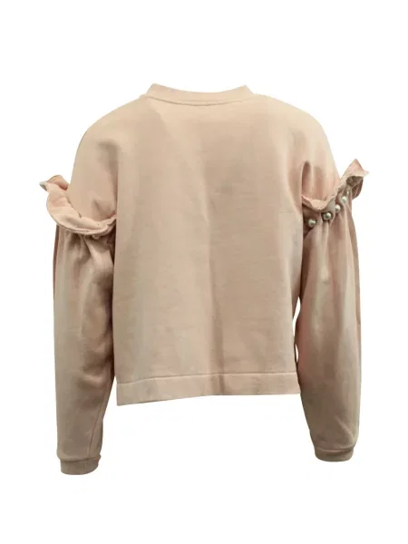 Суитчър Mother Of Pearl с перли розово