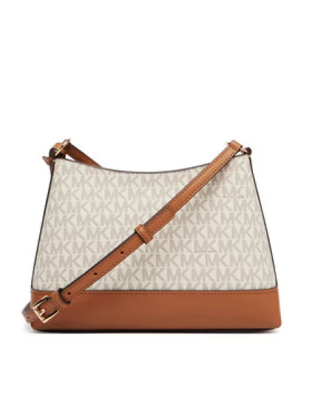 Ročna torba MICHAEL Michael Kors Kremna