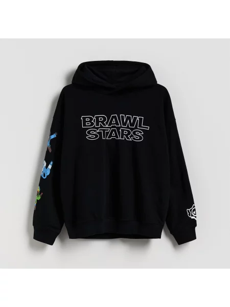 Reserved Mikina Brawl Stars černý