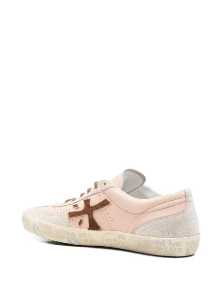 Sneakerși Premiata cu paiete roz