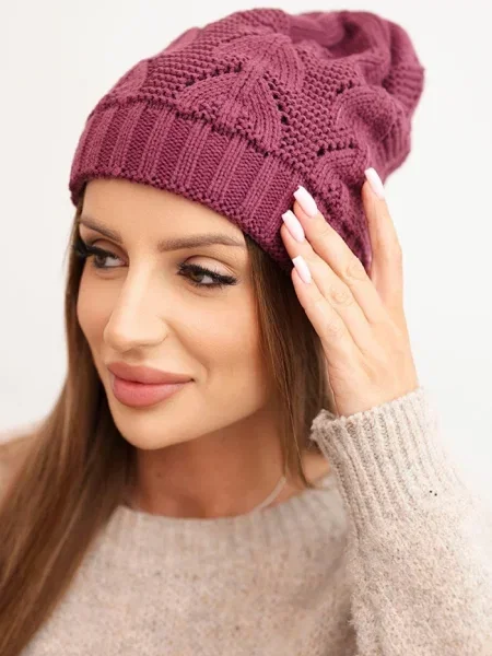Vunena kapa Kesi ljubičasta