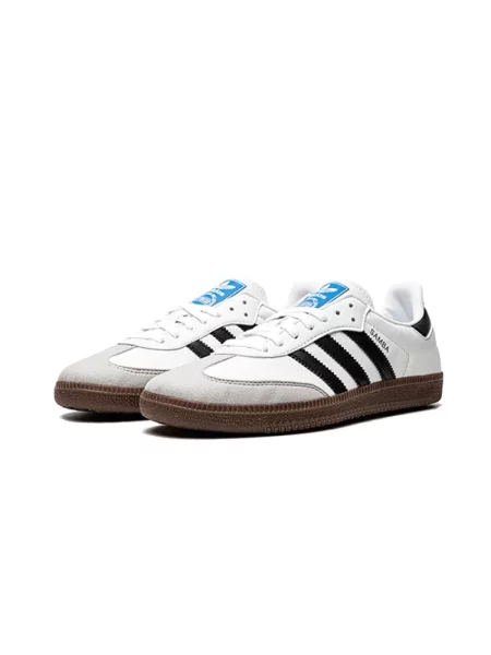 Sneakersy Adidas Samba zamszowe klasyczne białe