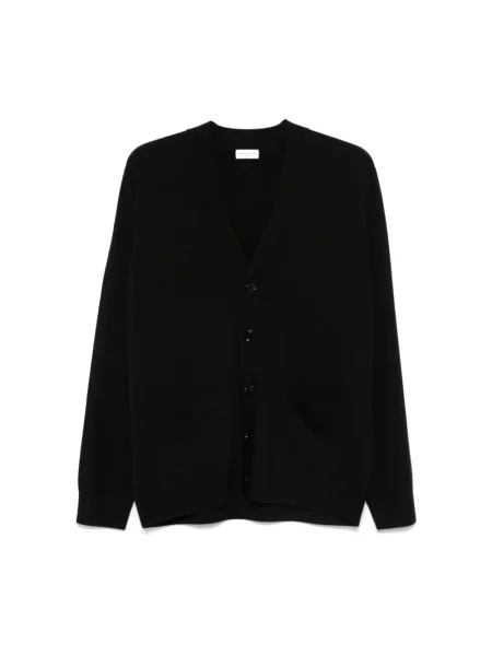Sweter Dries Van Noten wełniany czarny