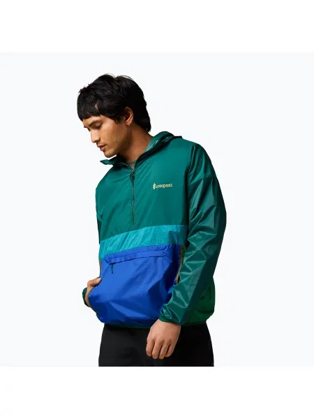 Větrovka Cotopaxi Teca Half-Zip Windbreaker zelená
