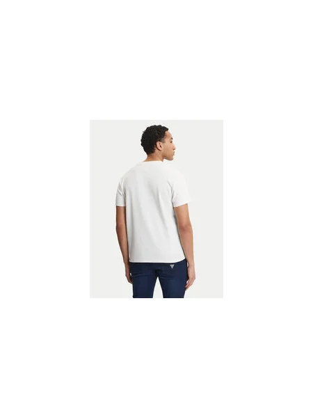 Guess Póló Ekru Regular Fit