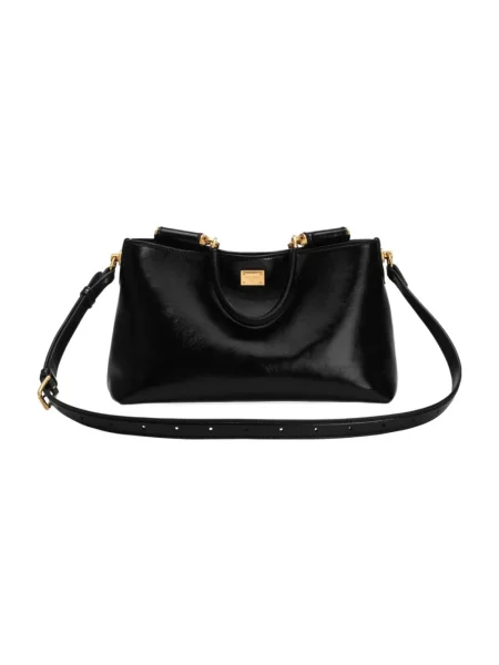 Torebka Dolce And Gabbana skórzana czarna