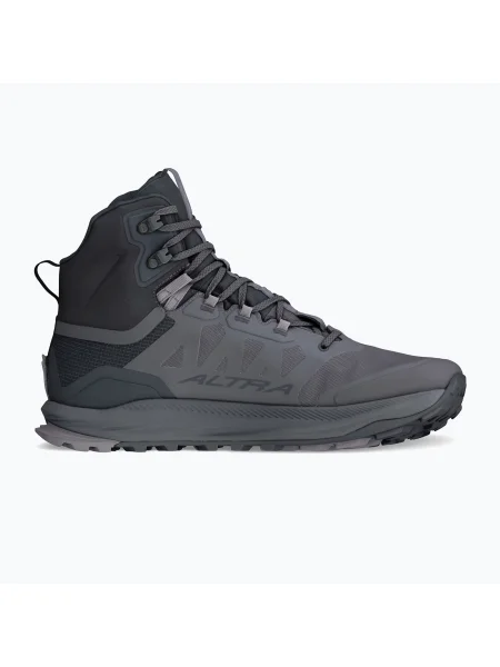 Férfi Altra Lone Peak 9 Waterproof Mid fekete/szürke csizma. Méret: EU fekete