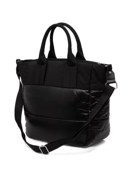 Matlasat geantă shopper Blauer cu autograf negru