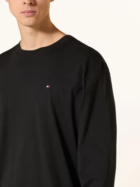 Tommy Hilfiger Piżama schwarz biała
