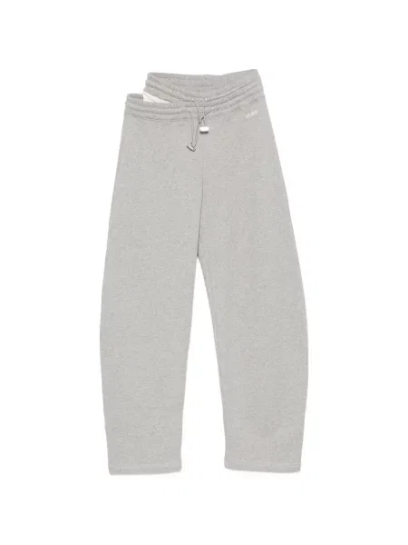 Pantaloni The Attico alergare cu cordon gri