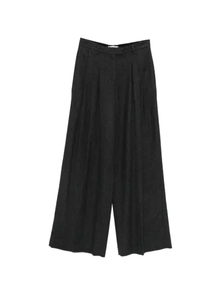 Pantaloni Iceberg plisate gri