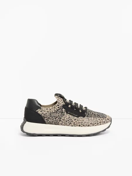 Sneakersy Tom Tailor z kryształkami czarne