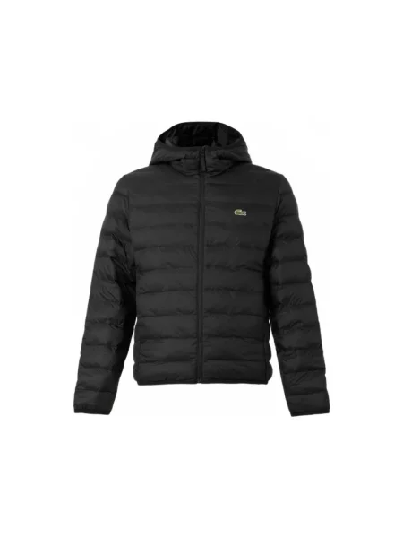 Geacă cu puf Lacoste negru