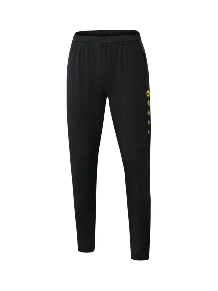 JAKO Pantaloni sport galben negru