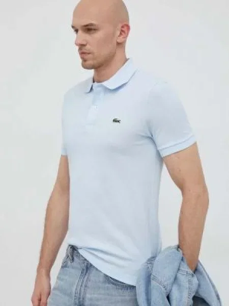 Lacoste Koszulki Mężczyzna L Clear Blue Koszulki i Pola niebieski