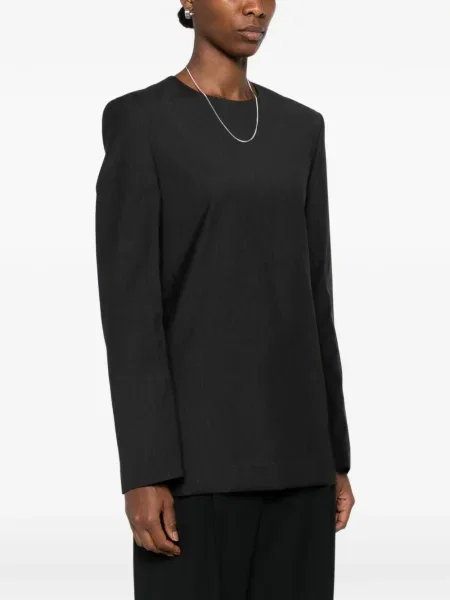 Długa bluzka Toteme szara