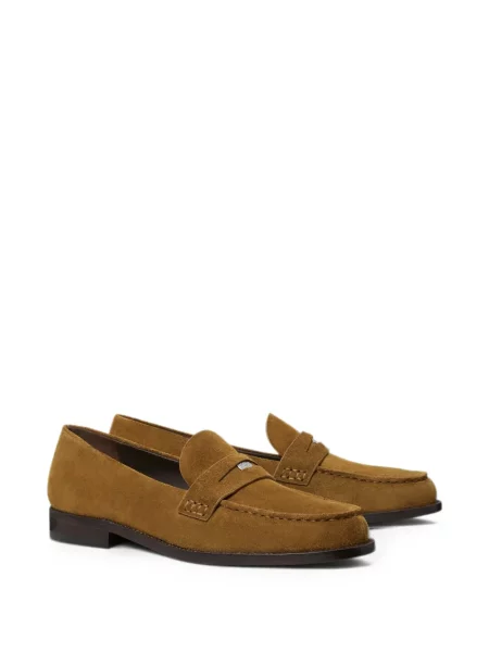 Pantofi loafer Tory Burch clasici maro