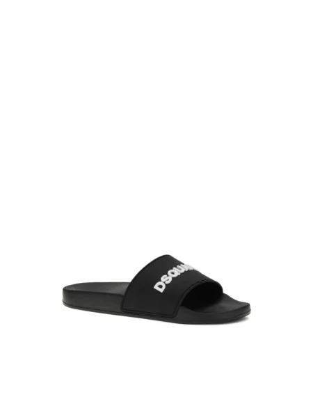 Klapki Dsquared2 czarne