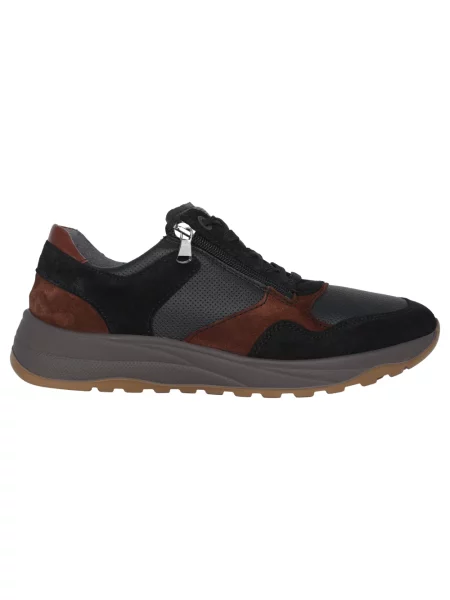 Sneakersy Waldläufer zamszowe czarne