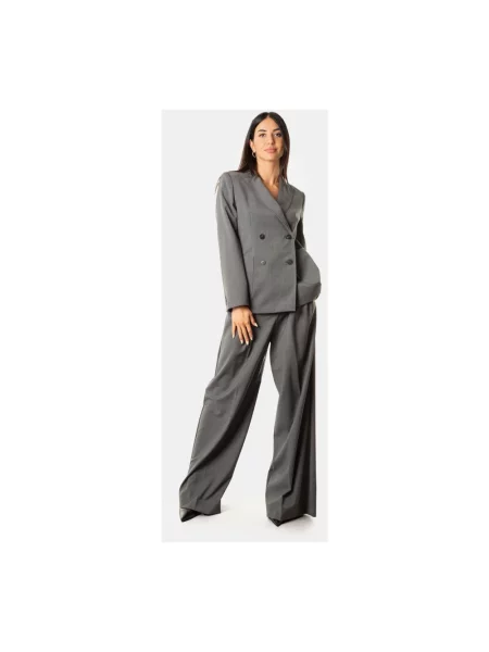 Marynarka Weekend Max Mara wełniana szara