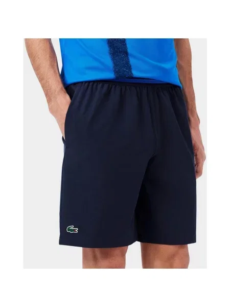 Krótkie spodenki Lacoste Tenis Novak Djokovic granatowy XXL niebieskie
