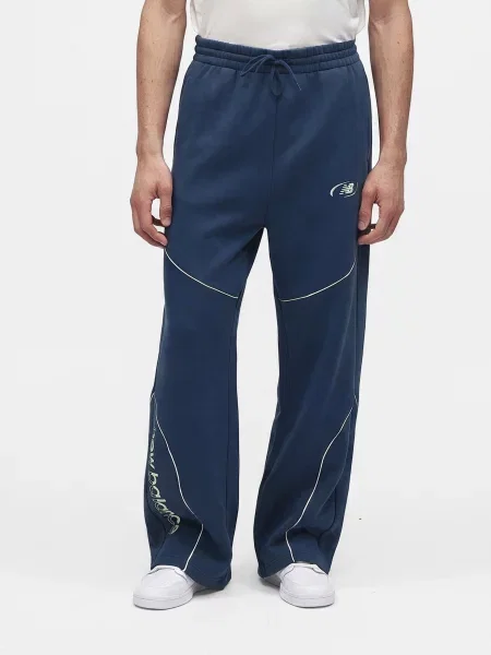 New balance Nohavice námornícka modrá biela